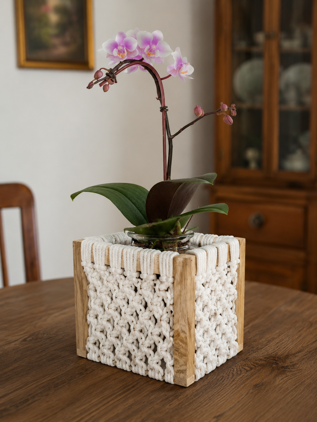 Handmade Flower Basket (Medium)