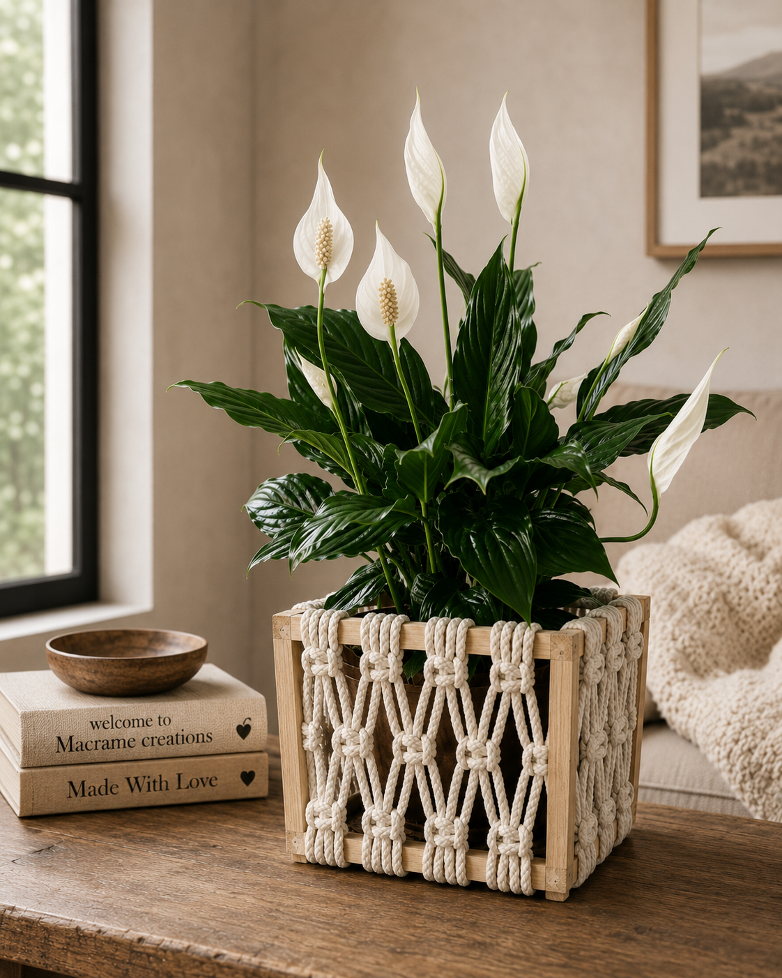 Handmade Flower Basket (X Large)