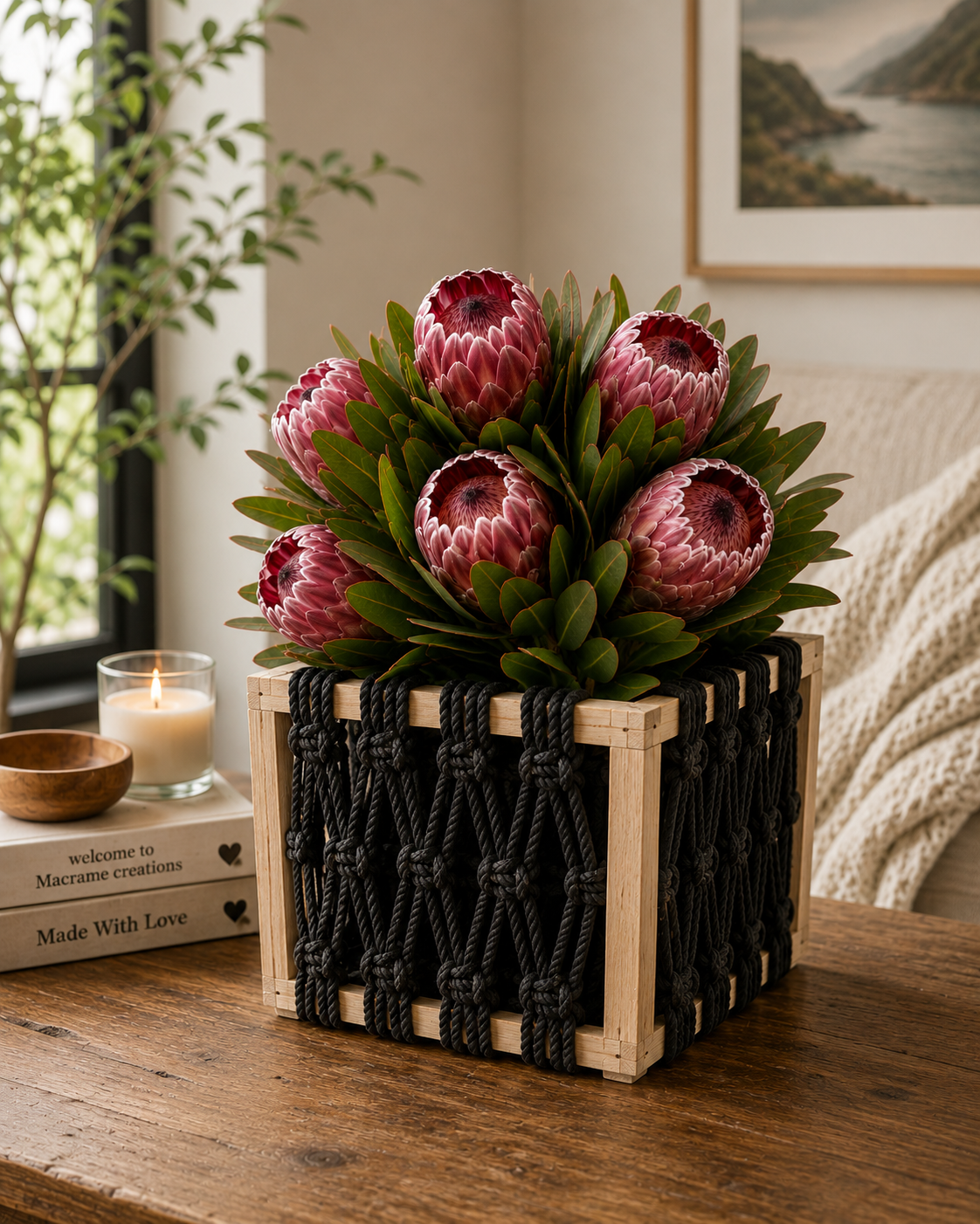 Handmade Flower Basket (X Large)