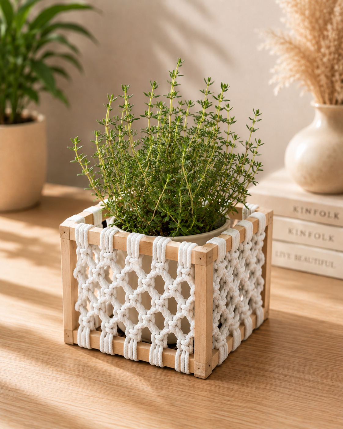 Handmade Flower Basket (Small)