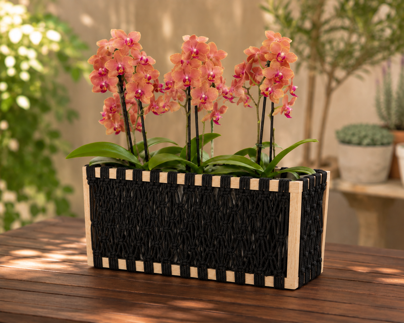 Handmade Flower Basket (Large)